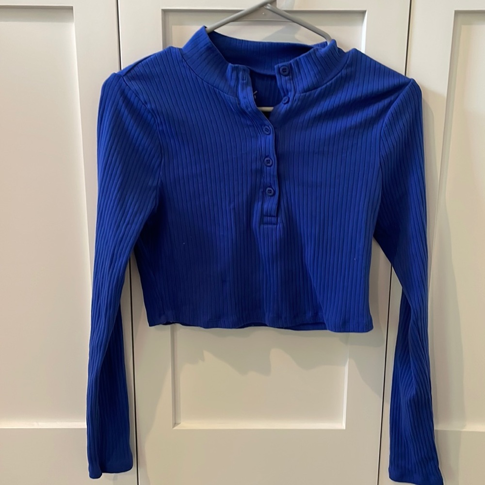 PacSun Basics Crop Longsleeve